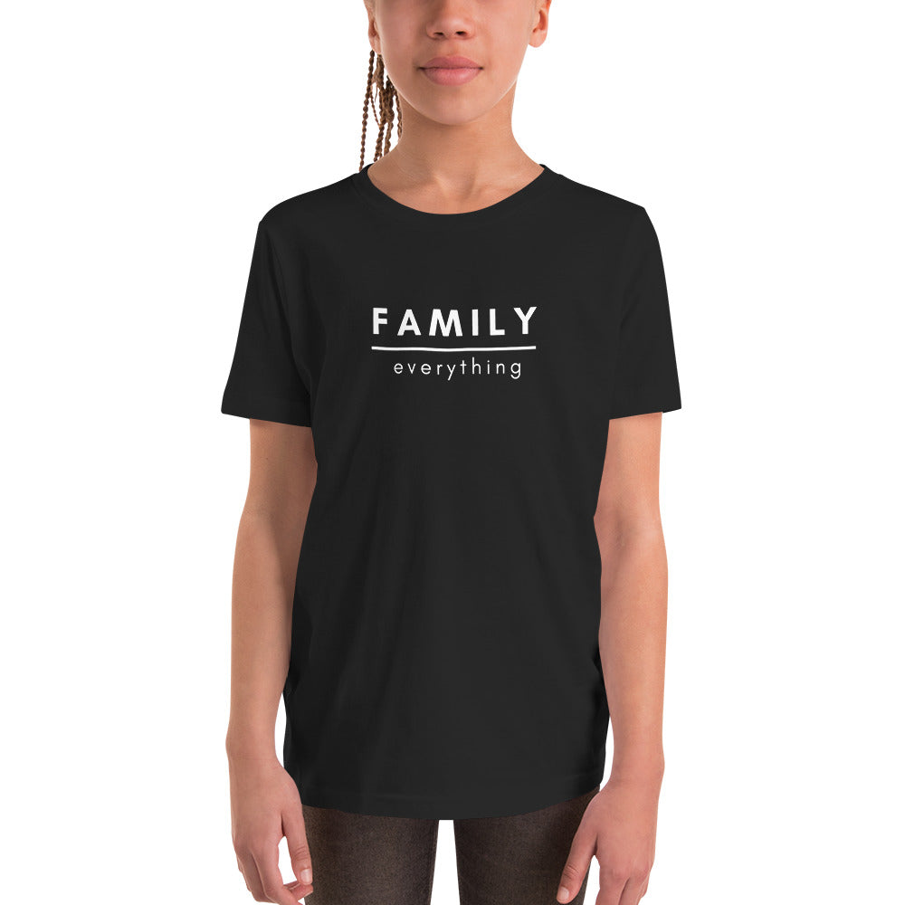 Youth Short Sleeve FAMILY OVER EVERYTHING T-Shirt